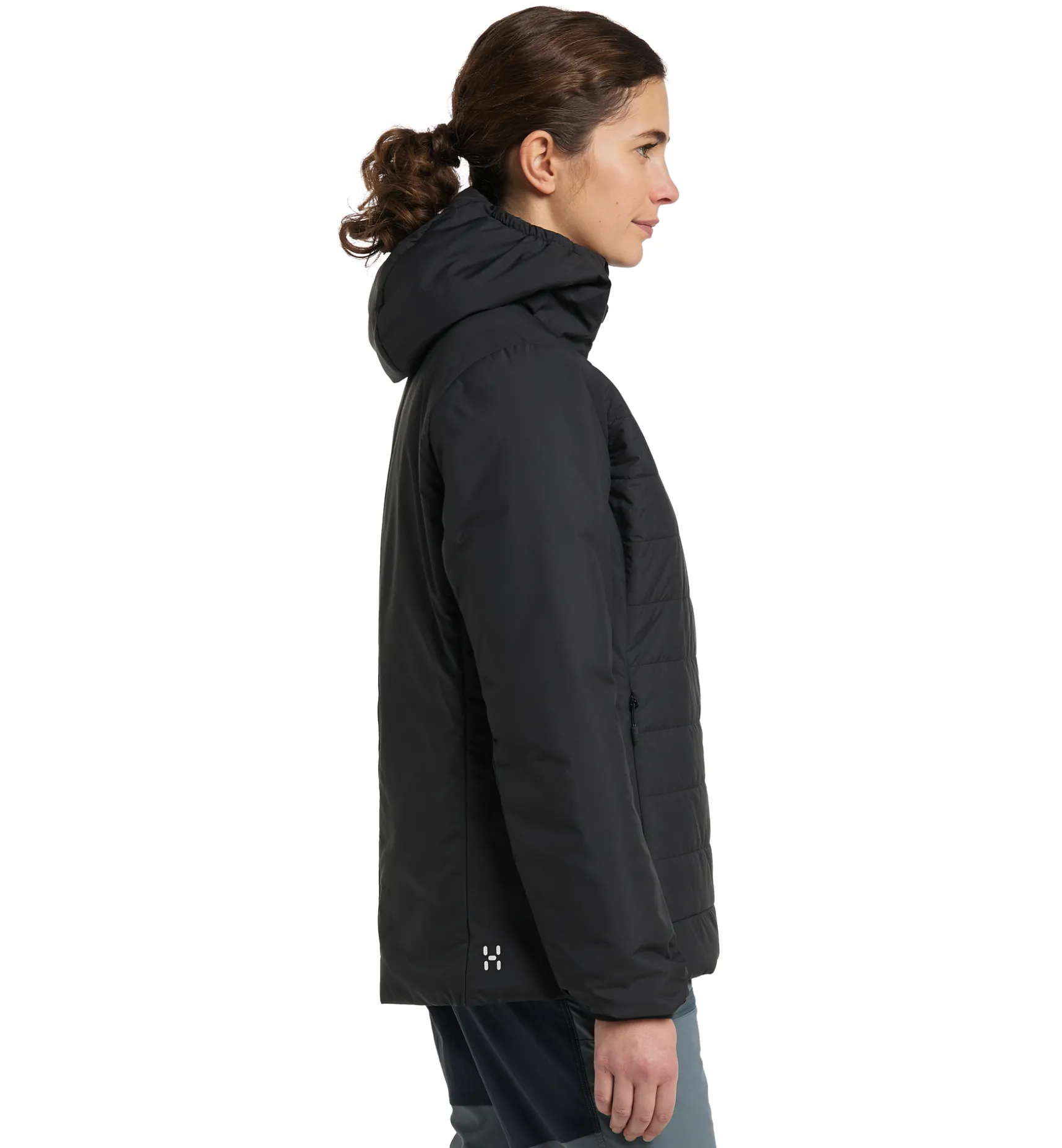 Mimic Silver Hood Women