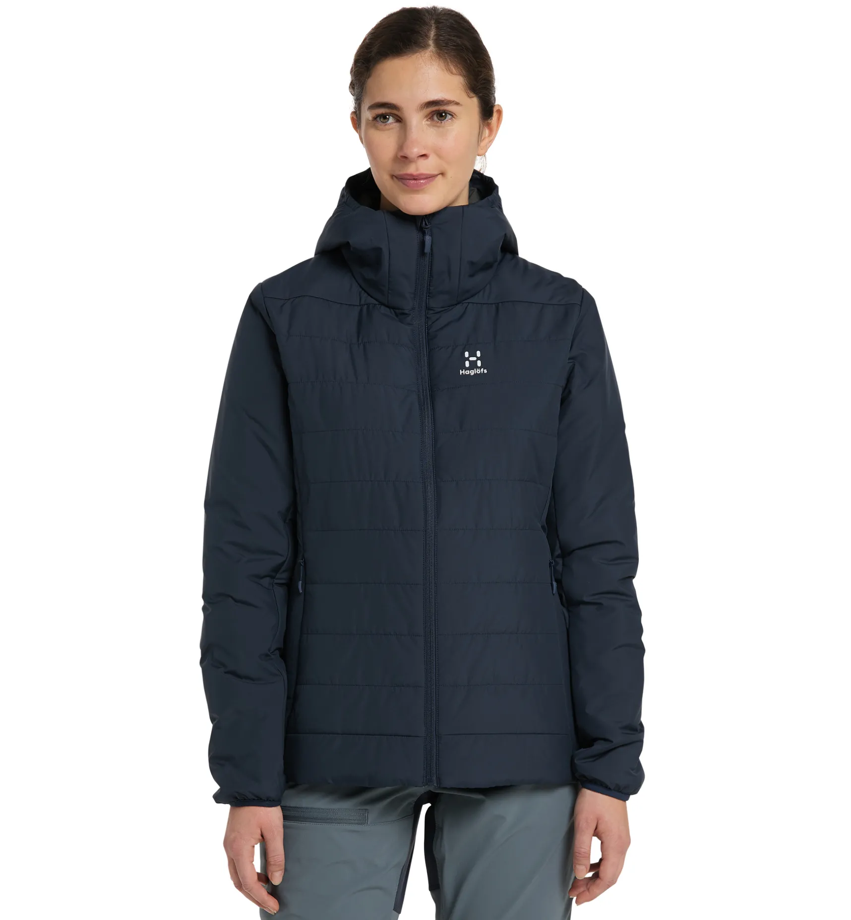 Mimic Silver Hood Women