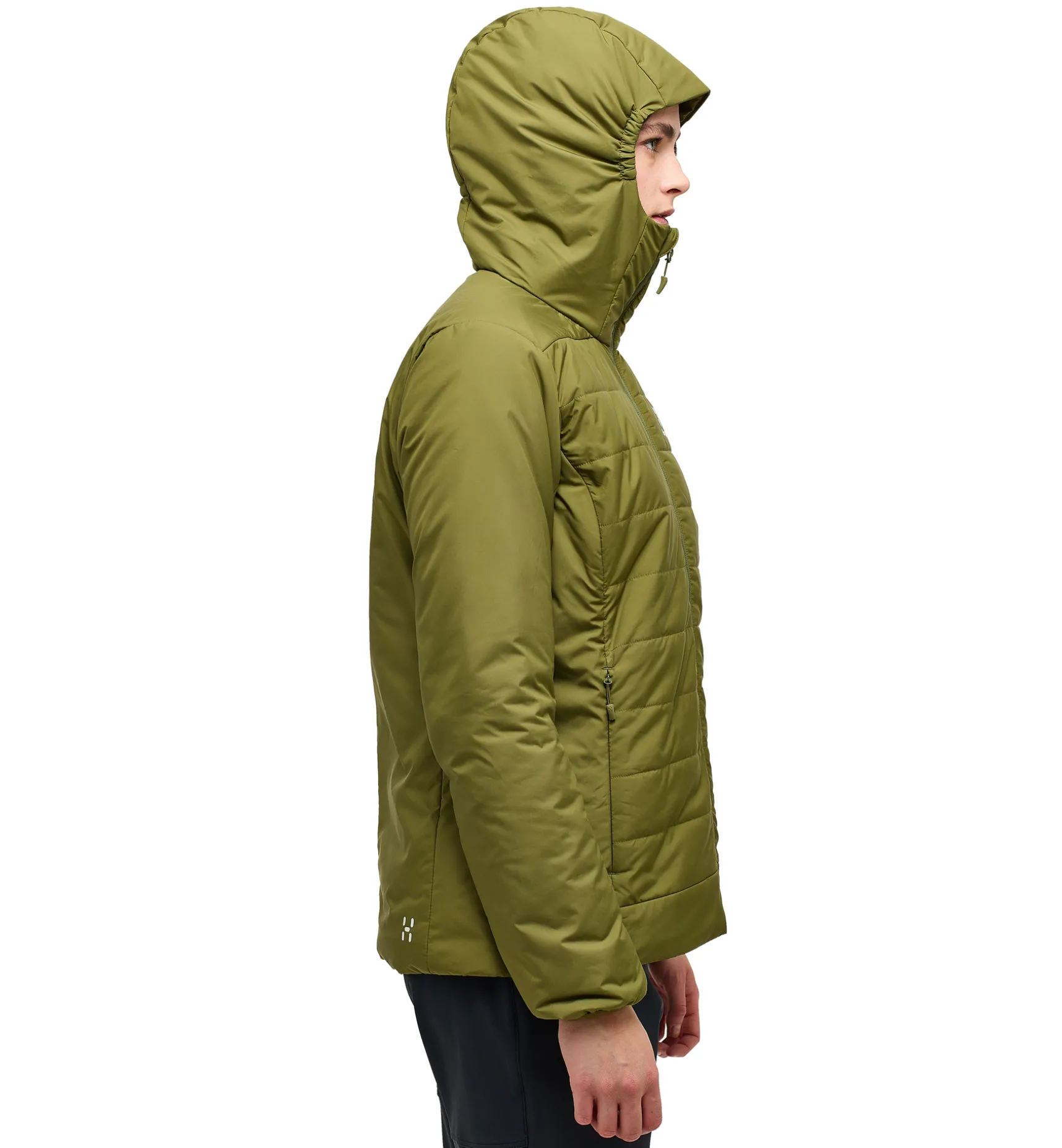 Mimic Silver Hood Women