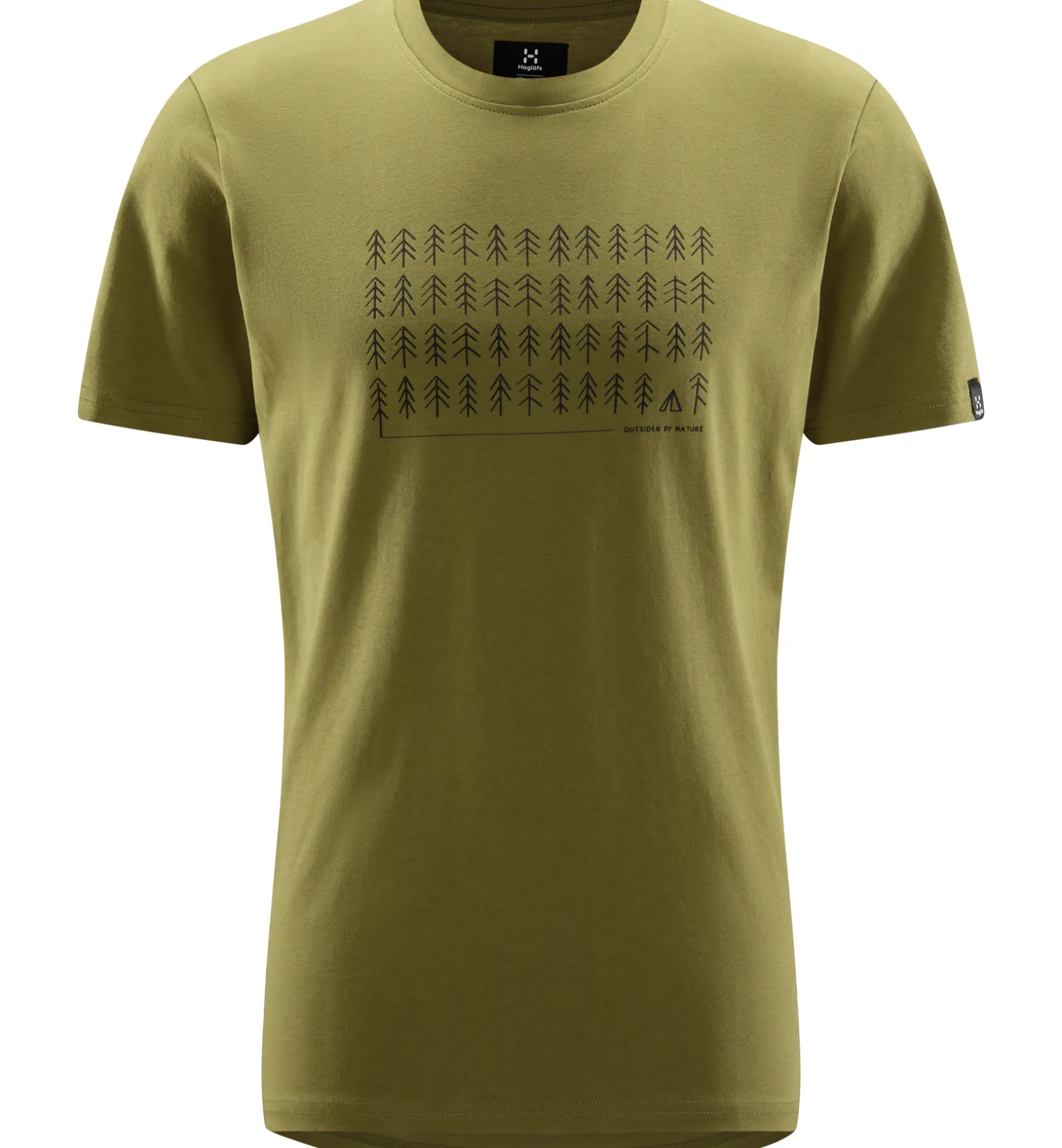 Outsider By Nature Print Tee Men